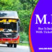 M.R Bus Schedule With Ticket Price