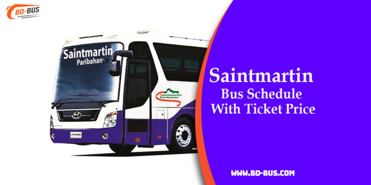 Saintmartin Bus Schedule With Ticket Price