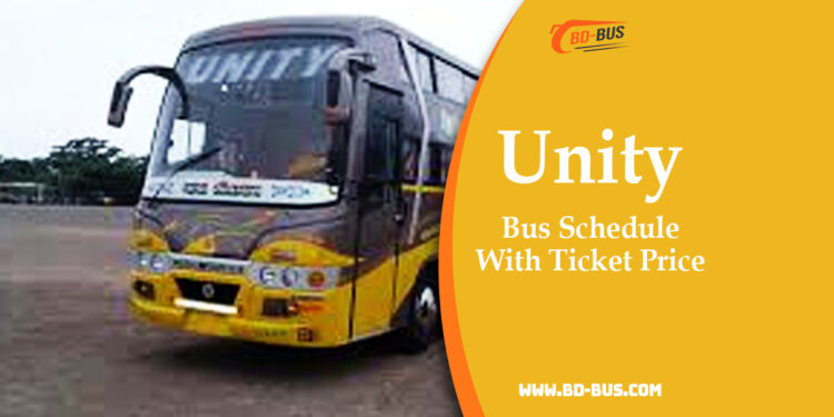 Unity Bus Schedule With Ticket Price