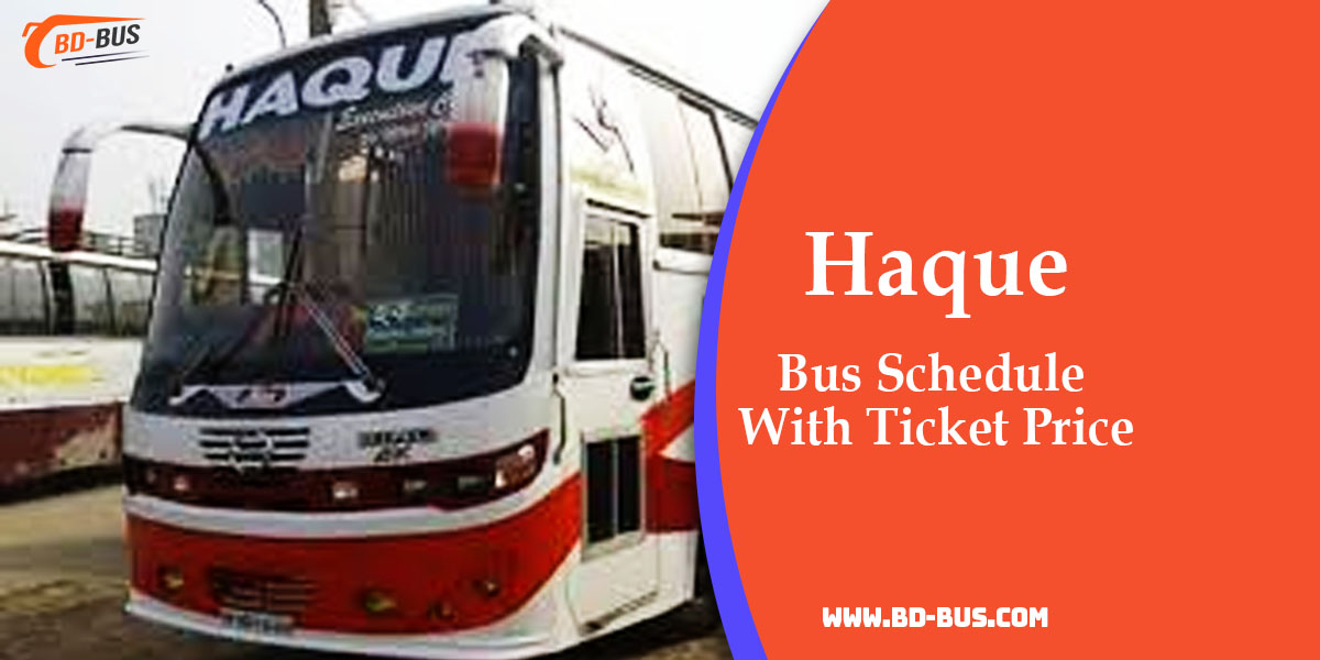 Haque Bus Schedule With Ticket Price