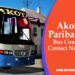 Akota Paribahan Bus Counter Contact Number