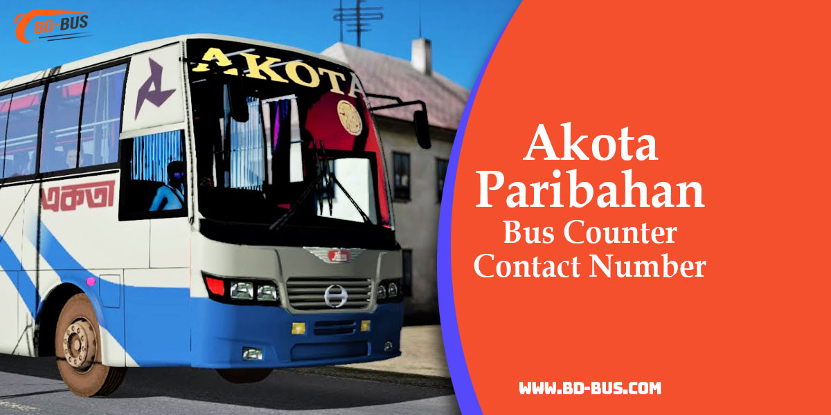 Akota Paribahan Bus Counter Contact Number