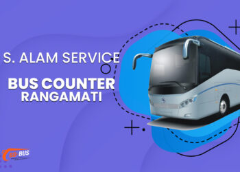 S. Alam Service Bus Counter Rangamati