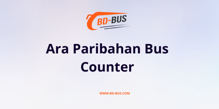 Ara Paribahan Bus Counter