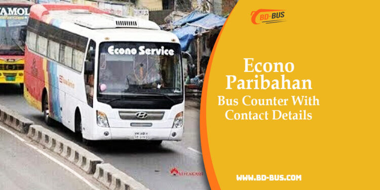 Econo Paribahan Bus Counter With Contact Details