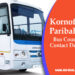 Kornofuli Paribahan Bus Counter Contact Details