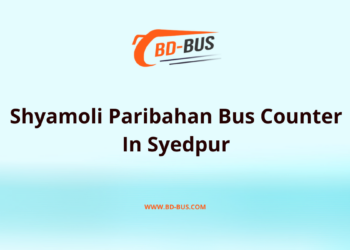 Shyamoli Paribahan Bus Counter In Syedpur