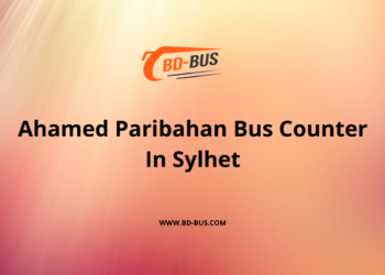 Ahamed Paribahan Bus Counter In Sylhet