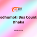 Modhumoti Bus Counter Dhaka