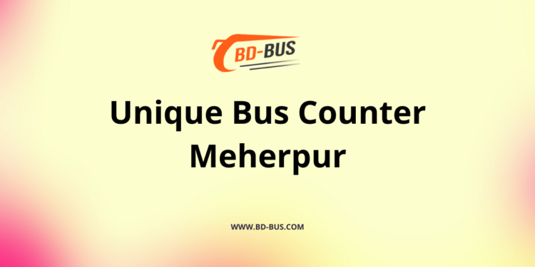 Unique Bus Counter Meherpur