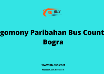 Agomony Paribahan Bus Counter Bogra