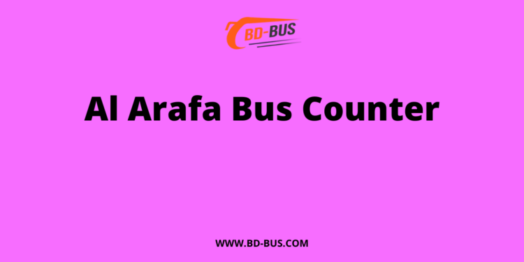 Al Arafa Bus Counter