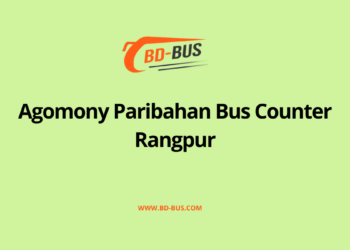 Agomony Paribahan Bus Counter Rangpur