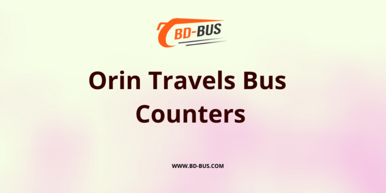 Orin Travels Bus Counters