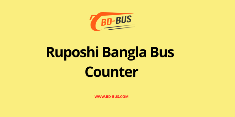 Ruposhi Bangla Bus Counter