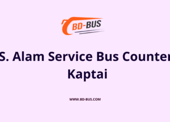 S. Alam Service Bus Counter Kaptai