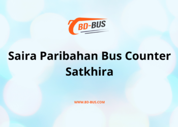 Saira Paribahan Bus Counter Satkhira