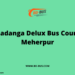 Chuadanga Delux Bus Counter Meherpur