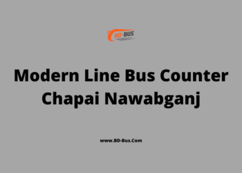 Modern Line Bus Counter Chapai Nawabganj