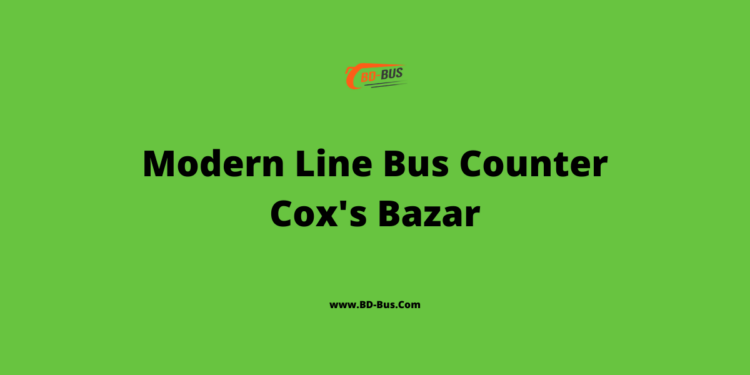 Modern Line Bus Counter Cox's Bazar