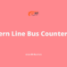 Modern Line Bus Counter Feni