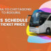 Bogura To Chittagong To Bogura Bus Schedule & Ticket Price