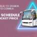 Comilla To Dhaka To Comilla Bus Schedule & Ticket Price