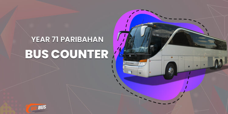 Year 71 Paribahan Bus Counter