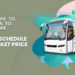 Maijdee To Dhaka To Maizdi Bus Schedule & Ticket Price