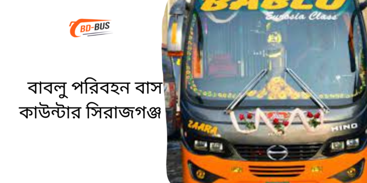 Bablu Paribahan Bus Counter Bogra