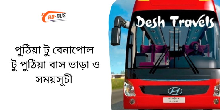 Puthia To Benapole To Puthia Bus Schedule &Ticket Price